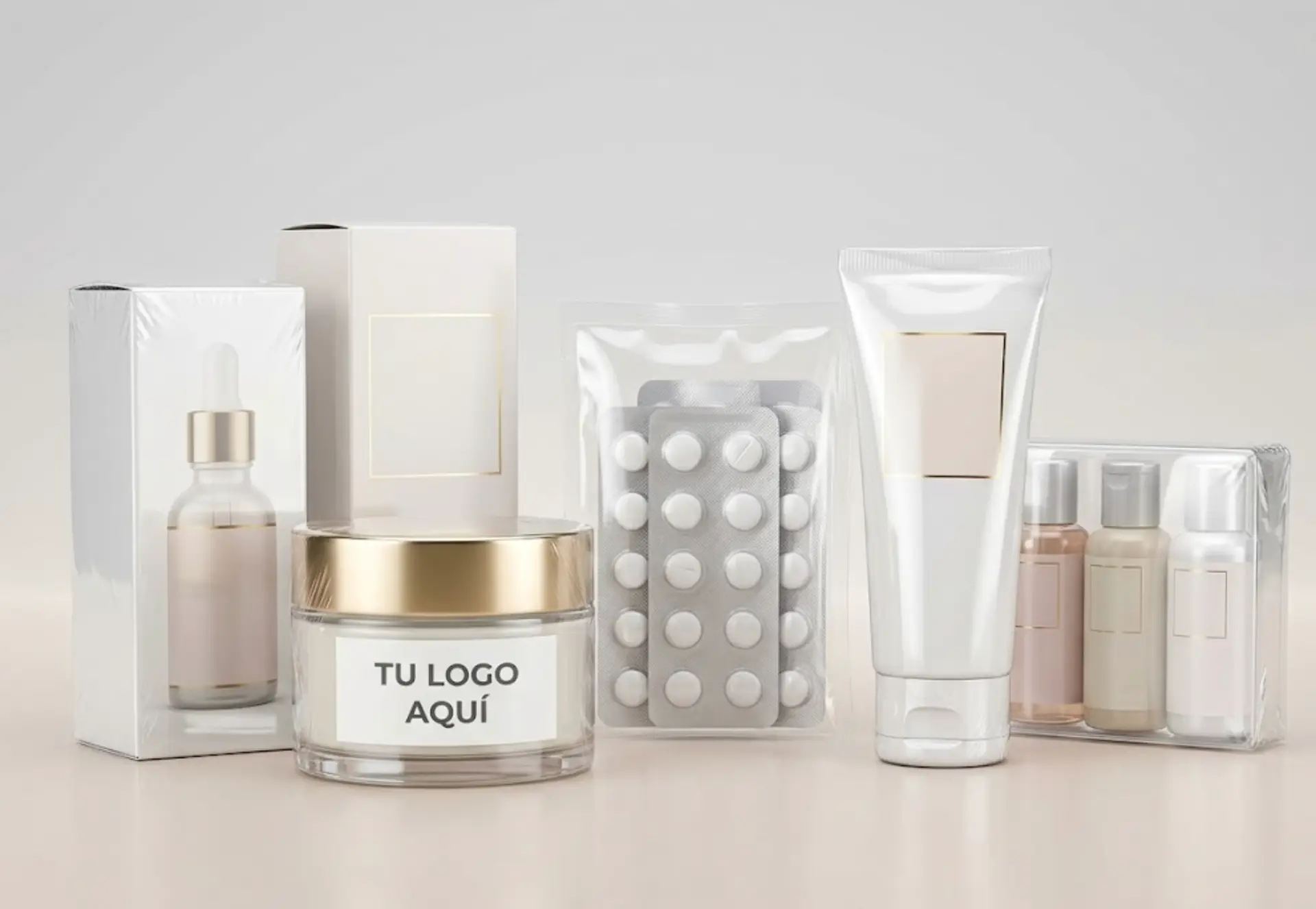 Termosellado productos cosméticos y farmacéuticos